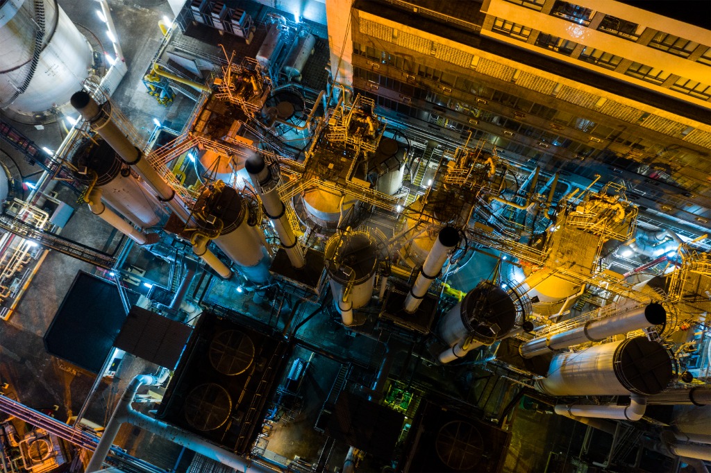 Industrial Process Gas Analysis & Spectral Intelligence Plant